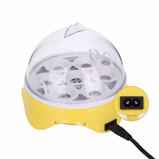 Hhd Hot Selling 7 Oeufs Taux d'éclosion élevé Mini incubateur d'oeufs approuvé par la CE