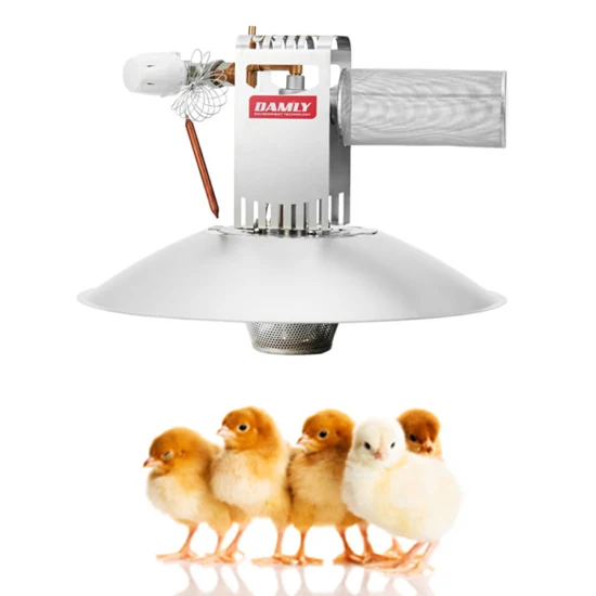 Prix ​​bon marché d'usine Poussins de ferme avicole de bonne qualité Lampe chauffante pour couveuse à gaz pour poussins